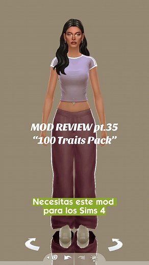 NanoMods pt.35 💚 el “100 traits pack” de Chingyiu 🤌🏻✨ Siguen queriendo más rasgos! Hoy te traigo 100 completamente nuevos 😍 #LosSims #LosSims4 #sims4tok #sims4mods #simsmod #sims4mod #Sims4 #sims4español