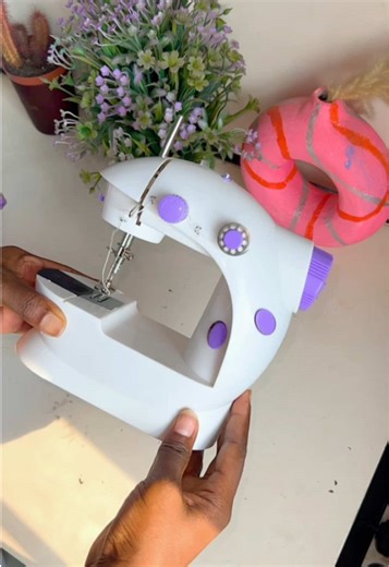 Mini Sewing Machine for Easy Adjustments and Travel