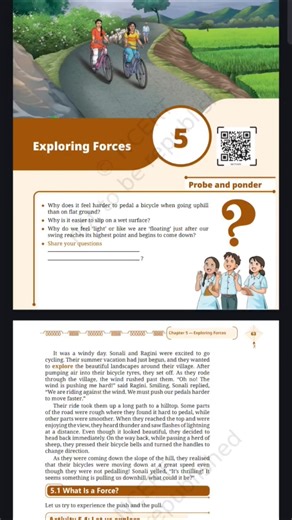 Ch 5 Exploring forces(Class 8th) Science #music