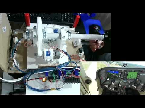 DIY 3d printed Arduino FFB Yoke - New Motorgear Test