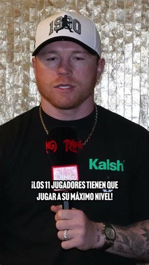 A message from Canelo Alvarez for the Mexican National Team 👏