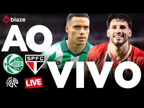 🔴 JUVENTUDE X SÃO PAULO | AO VIVO AGORA | COPA DO BRASIL | JOGO AO VIVO COM IMAGENS DO ALFREDO J.