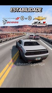 127K views · 2.6K reactions | Dodge Challenger SRT Demon vs Chevrolet Camaro ZL1 Exorcist, qual ganha? #carros #beamngdrive #simulador #beamnggarage #chevrolet #dodge #camaro #challenger #demon #exorcist | Beamng Garage | Facebook