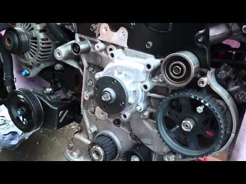Water pump replacement KIA Hyundai 2.9 CRDi