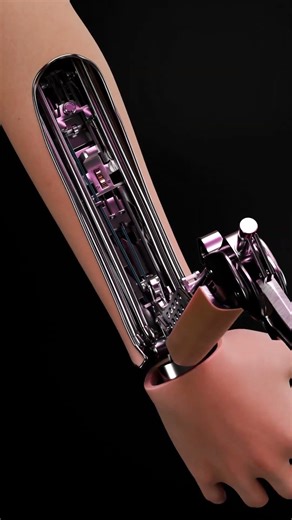Mantis Blade from Cyberpunk 2077 Recreated in Blender 60 fps