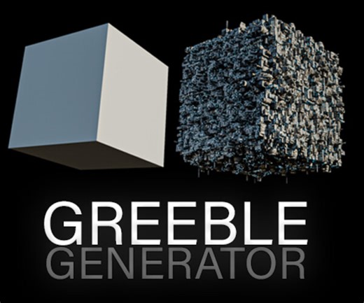 ArtStation - Greeble Generator for Blender | Resources