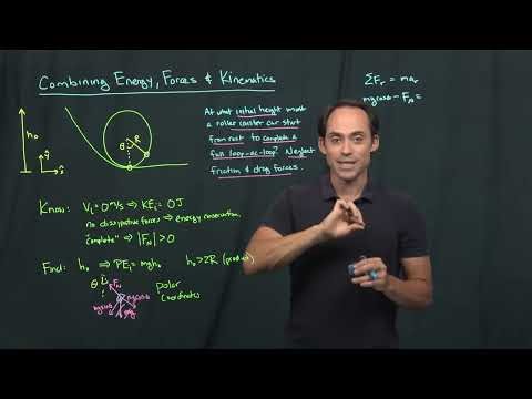 3.4P: Combining Energy, Forces, and Kinematics