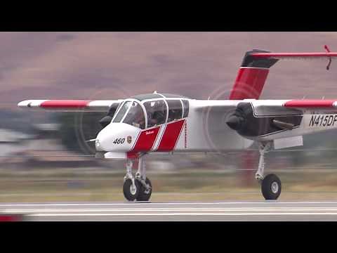 North American Rockwell OV-10 Bronco Operations at KCVH