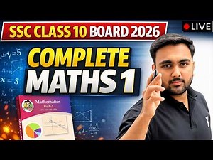 Complete Maths 1 in One Shot 🔥| All Chapters | Class 10 Maharashtra Board | SSC 2026
