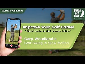 Take a look at Gary Woodland's Golf Swing in Slow Motion.