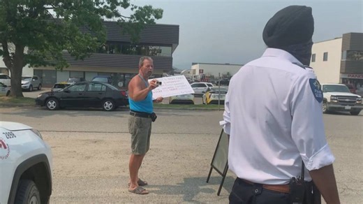 Charges laid in connection with Kelowna COVID protests