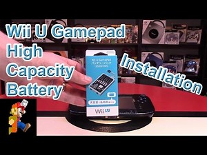 Wii U Gamepad High Capacity Battery Installation | Nintendo Collecting
