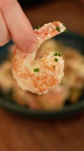 Making Honey Walnut Shrimp in minutes 🍤 | Easy Air Fryer Recipe