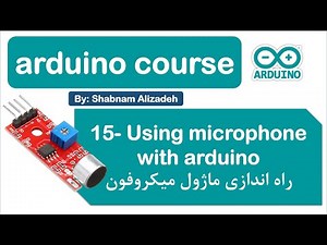 راه اندازی ماژول میکروفون با آردوینو