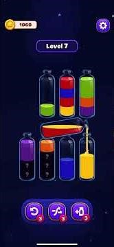 🧪 Magic Sort! Can You Solve This Color Water Puzzle? 😍 #shorts