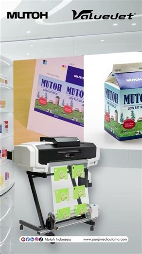 Mutoh VJ 628MP for digital proofing solution #madeinjapan #bestprinter #mutoh #proofing #packaging