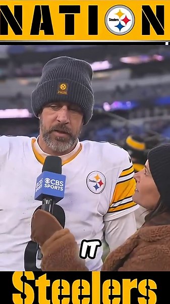 Aaron Rodgers on Steelers underdog win & new WRs division lead