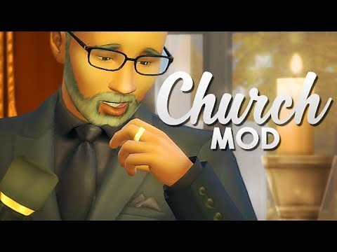 ATTEND CHURCH EVENT ⛪ | THE SIMS 4 // MOD REVIEW