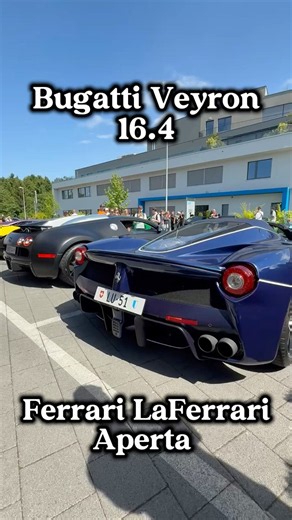 Ferrari LaFerrari Aperta - Bugatti Veyron 16.4 Grand Sport - Zwei Hypercar-Legenden.
