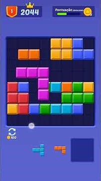 Block Puzzle!Jogo clássico estilo Tetris — GRÁTIS e SEM INTERNET!