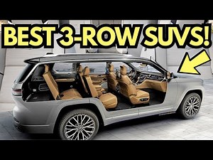 BEST 3-Row SUVs in 2024