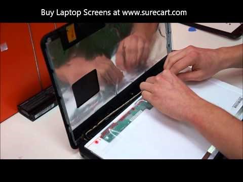Toshiba Satellite C850, L850, P850, C670, L670, C850D, P755 Laptop Screen Replacement.wmv