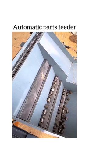 Engineering and Technology on Instagram: "The automatic parts feeder, such as a step feeder or cleated chain conveyor, is indeed a crucial yet often overlooked component in modern manufacturing. Its role in efficiently sorting, orienting, and feeding parts into production lines ensures smooth operation, minimizes downtime, and maintains high throughput. Despite its simple appearance, this device is vital for achieving the precision and speed necessary in mass production, making it an unsung hero