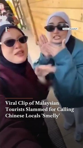 Viral Clip of Malaysian Tourists Slammed for Calling Chinese Locals 'Smelly' | Firstpost News | N18G