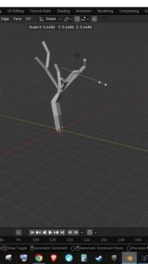 Make a simple tree in Blender 5