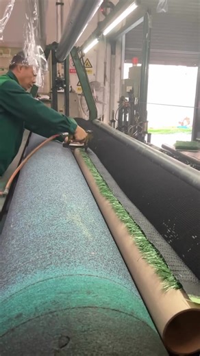 Turf Roll Edge Fixing #artificialgrass #factory #product #green | DIY And Crafts