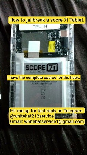 How to hack/ root and jailbreak a score 7T tablet, 7c and Gtl prison tablet remotely #jpay #gtl