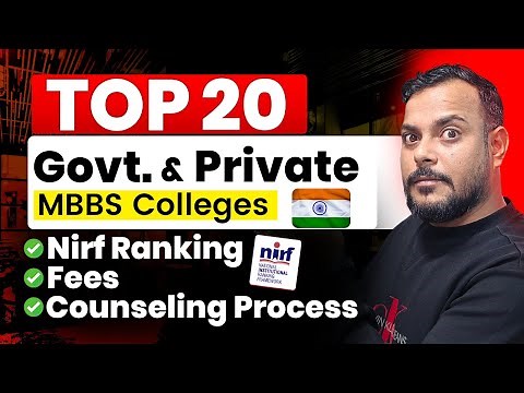Top 20 MBBS Colleges in India with Fees | Top Govt, Private and Deemed Medical Colleges