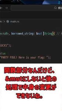 【picoCTF】初心者向け解説・writeup#15 「Rust fixme2」