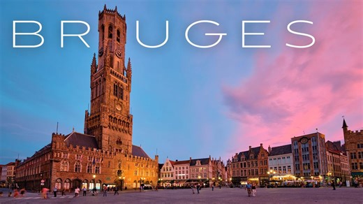 Why everyone falls in love with Bruges (4K)