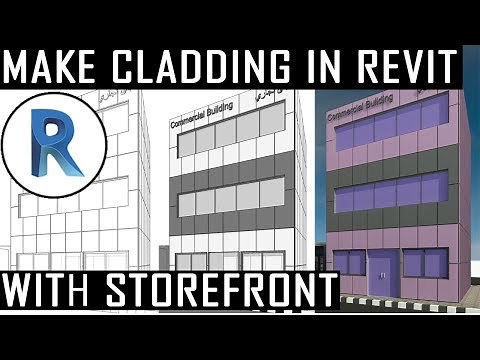 Revit Architecture | How To Make Cladding In Revit (Updated Video)