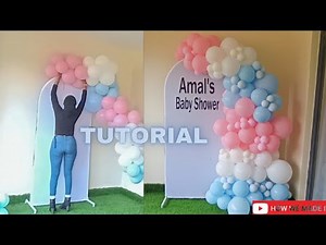 How to make a balloon arch | EASY BALLOON GARLAND TUTORIAL