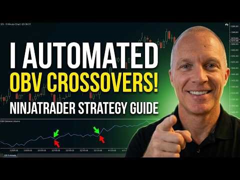 Build an Automated OBV Trading Strategy in NinjaTrader 8