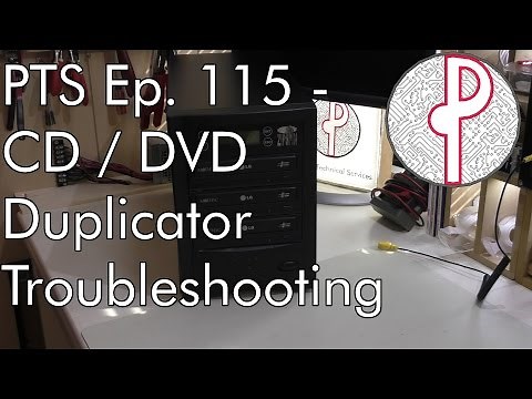 PTS Ep. 115 - ZipSpin CD / DVD Duplicator Troubleshooting