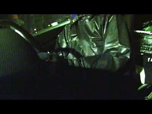 PVC shiny Rain suit with rubber glove drive