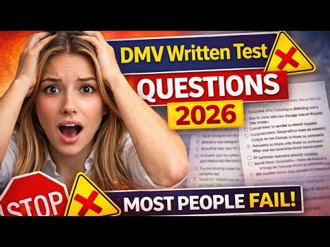 DMV Questions Most People FAIL (Written Test 2026)