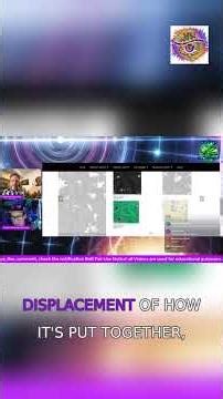 Electron microscope shows glow-in-the-dark material bonded into ancient stone