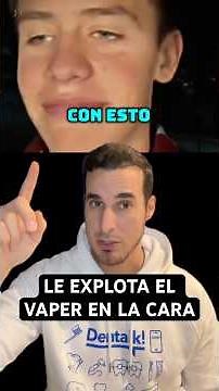 An E-CIGARETTE EXPLODES in their FACE - The other dangers of vaping or e-cigarettes