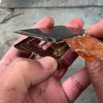 Restoration of Old Rusted Scrap Gaming Device