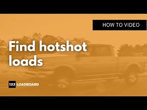 How to find hotshot loads fast and easy! Book hot shot and LTL freight for your pickup truck.