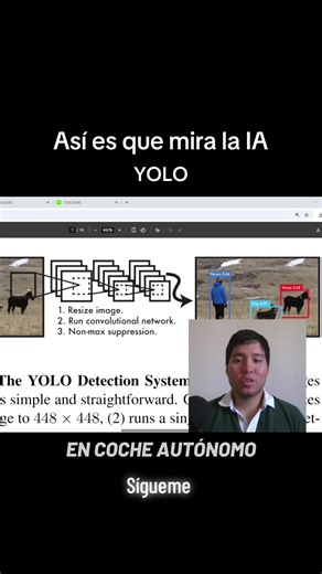Así funciona es que puede mirar la IA visión computer YOLO parte 1 #inteligenciaartificial #ia #computervision