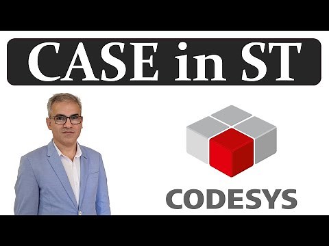 CODESYS: Case instruction in structured text (ST) programming language #codesys #plcprogramming #st