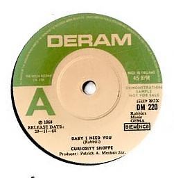 Curiosity Shoppe - Baby I Need You