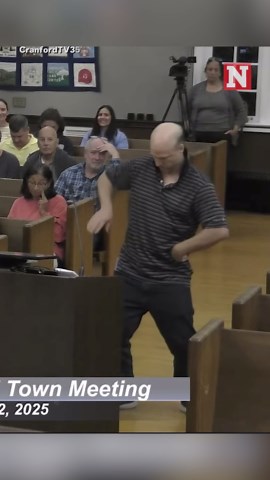 New Jersey Man Breakdances During Town Hall Meeting In Hilarious Video