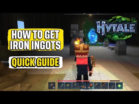 How to Get Iron Ingots and Iron Ore Hytale Quick Guide