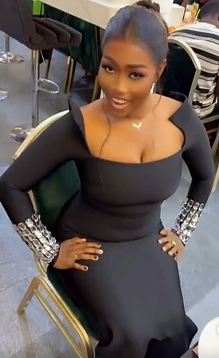 Lux bandage dress from my collection thanks for choosing Nady’s collection sweetheart ❤️👗😍😘 #creatorsearchinsight